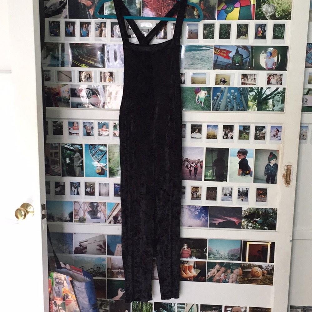 Velvet overall